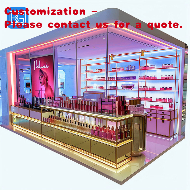 Perfume In Fragrance Shop - custom.Customized Shopping Mall Perfume Kiosk Showcase