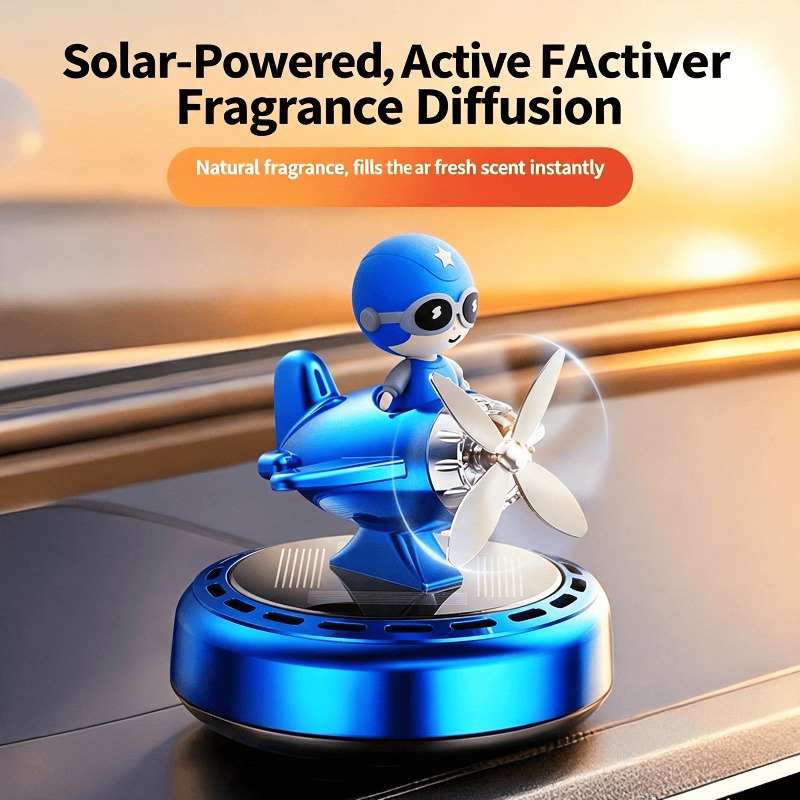 Solar Powered Rotating Pilot F - Perfume Fine Fragrance review and price