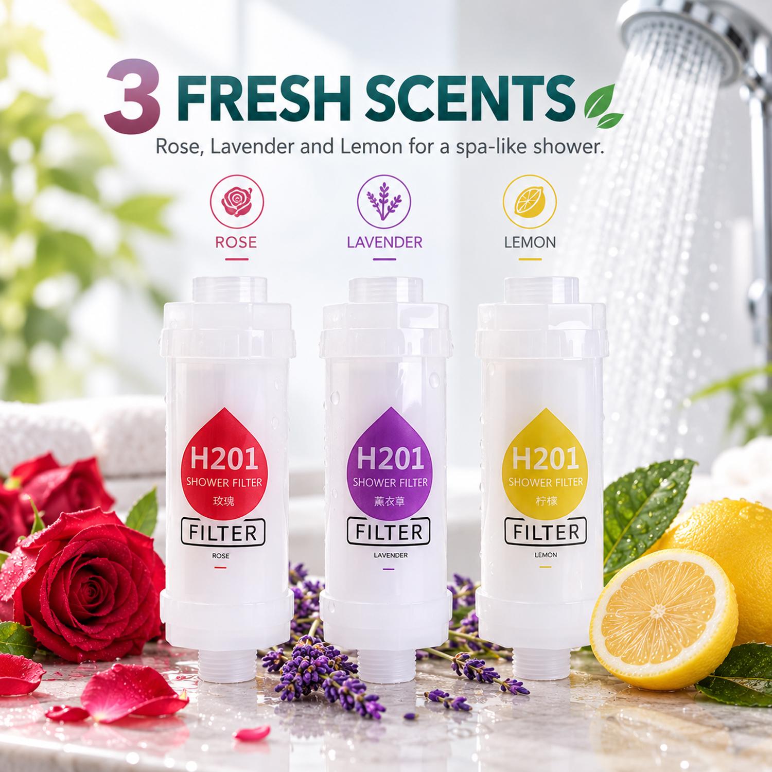 1/5pcs Shower Water Purificati - Perfume Lavender Fragrance review and price