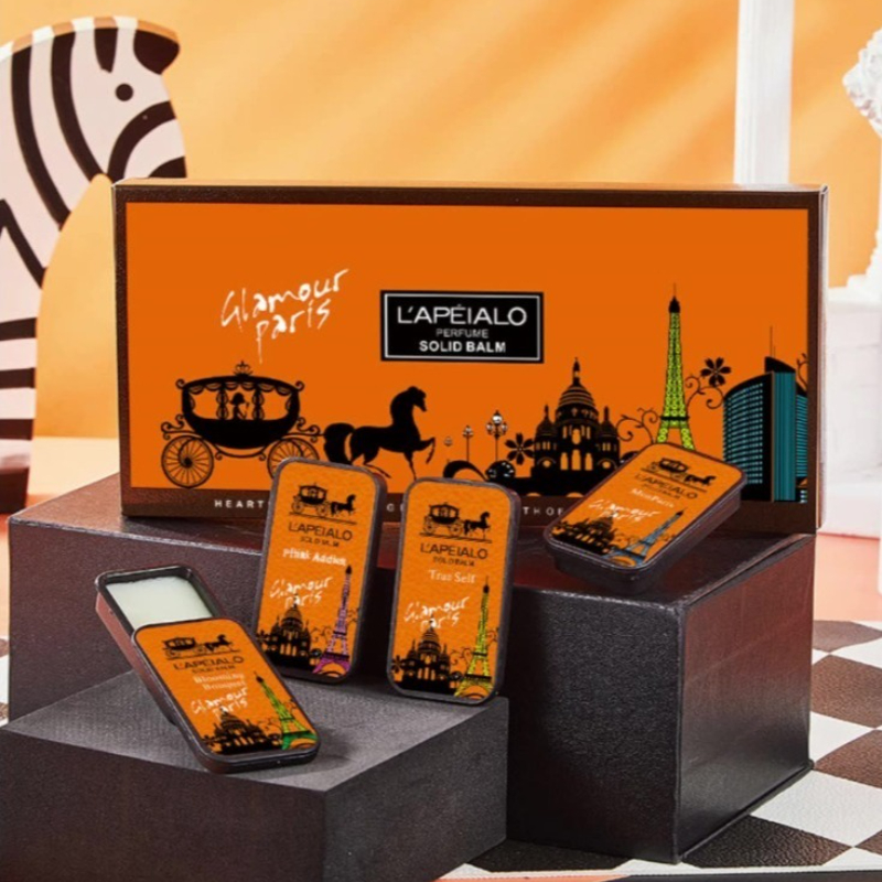 4Pcs/Box Carriage Solid Perfum - Fragrance Perfume Box review and price